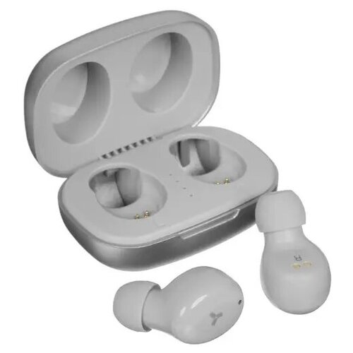 Наушники вкладыши ACCESSTYLE Grain TWS Silver беспрводные bluetooth 88000₽