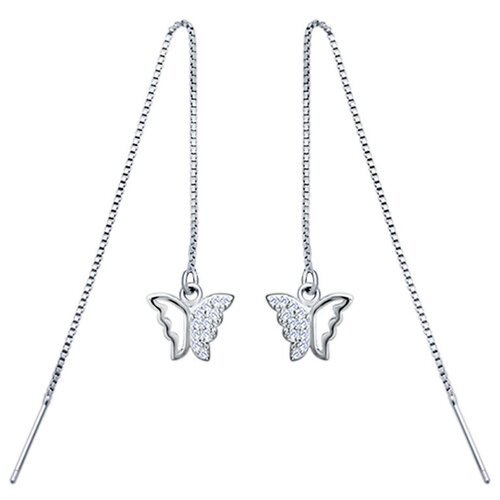 Серьги протяжки / Серьги цепочки / Серьги нити / Длинные серьги / Сережки протяжки / Сережки цепочки