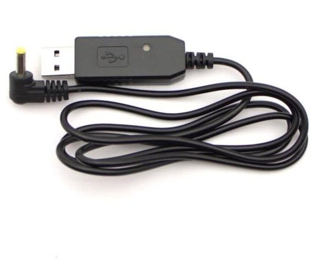 Зарядное уст-во от USB для радиостанций штекер 3,5х1,35