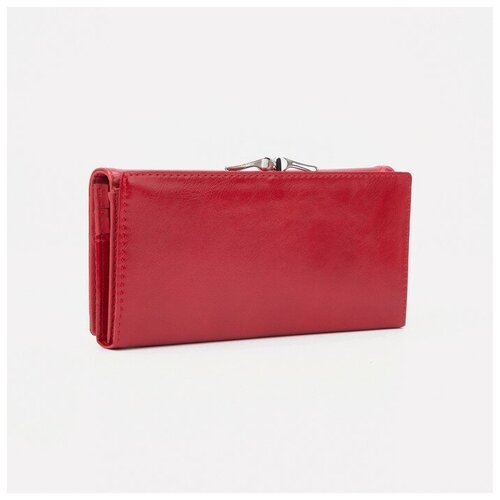 фото Кошелёк на магнитах, цвет красный нет бренда