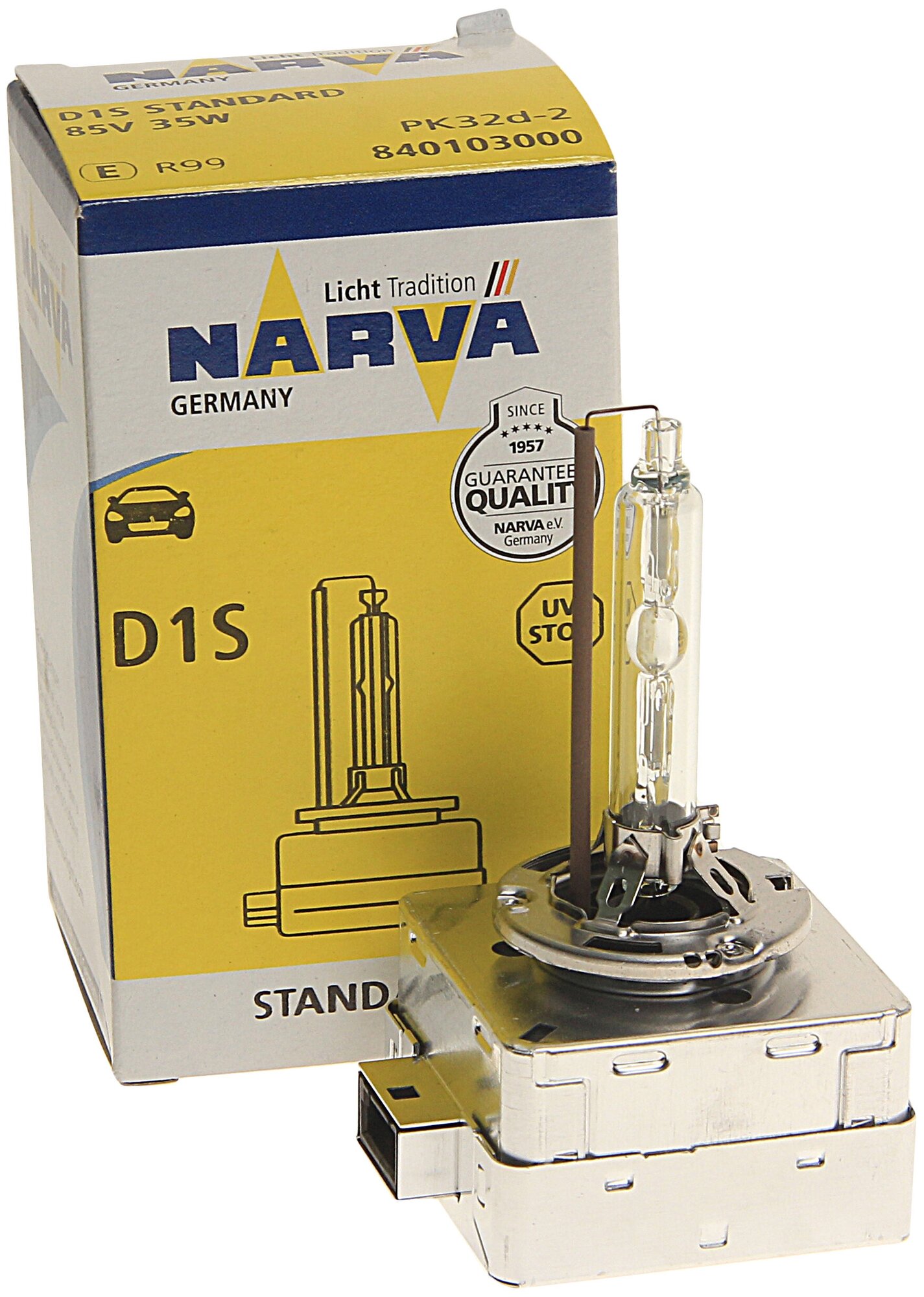 Лампа d1s 35w nva (упаковка carton box 1 шт) Narva 84010