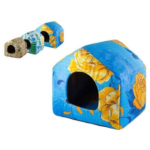 Домик мягкий 43*43*40 ЧИП Конура р-р L 1/1 1 шт