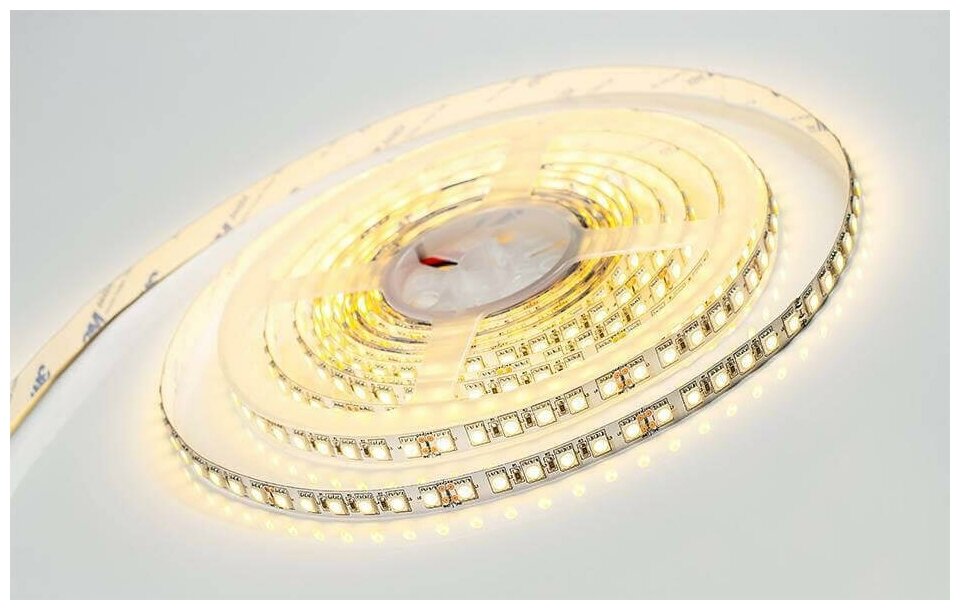 RT-6 017425 Светодиодная лента 24В Warm White 3x (5050, IP33, 480 LED, LUX, 5 м) Arlight - фото №7