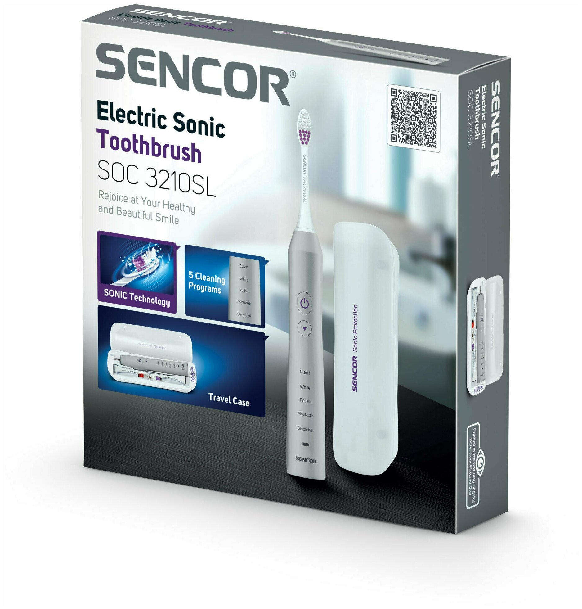 Щетка зубная электрическая SENCOR SOC 3210SL - фотография № 3