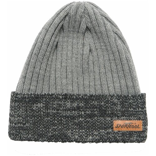 фото Шапка sportcool, размер uni, серый