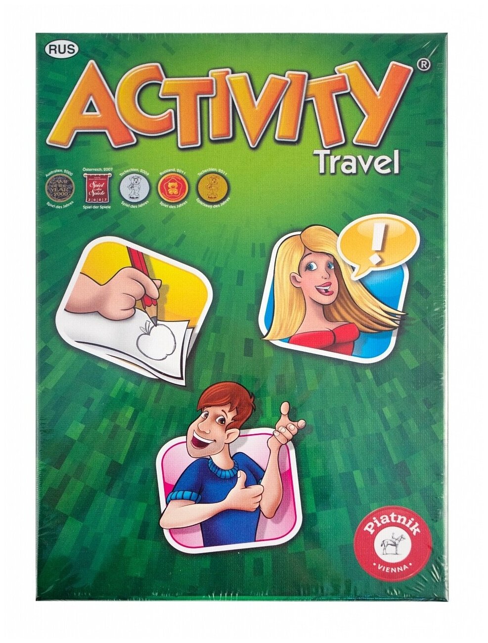 Настольная игра PIATNIK 793295 Activity компактная для всей семьи