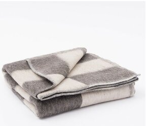 Одеяло полушерстяное, размер 100х140 см, цвет микс./В упаковке шт: 1