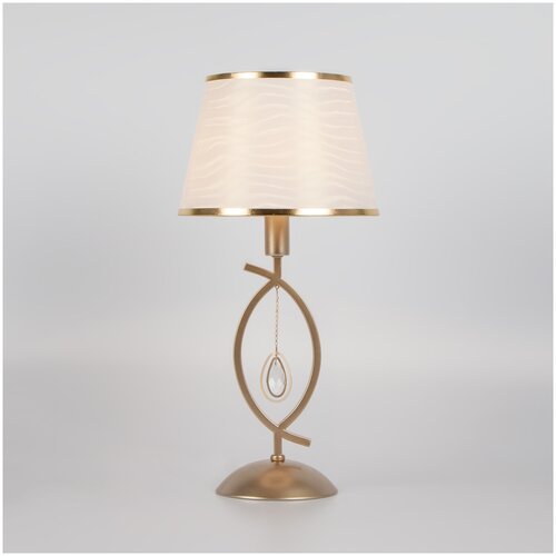 фото Настольная лампа eurosvet 01066/1 серебро