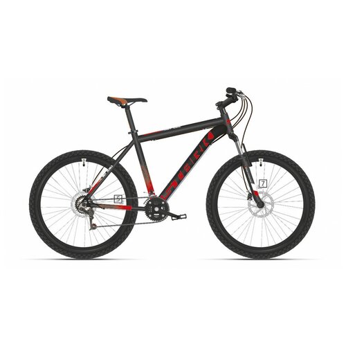 Велосипед Stark Indy 27.1 D черный/красный (2021) (18 - ваш рост 170-180 см) велосипед stark indy 27 1 d черный красный 2021 18 ваш рост 170 180 см