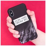 Like me Чехол для телефона iPhone X/XS Dream big, 14.5 x 7 см - изображение