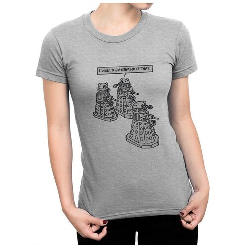 фото Футболка design heroes доктор кто - далек женская белая xl