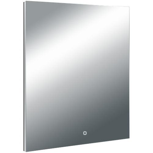 Зеркало с LED-подсветкой 60х80 TOPPUS,, коллекция SILK, сенсорный выключатель с функцией плавного диммирования, алюминиевый профиль, 2911.011