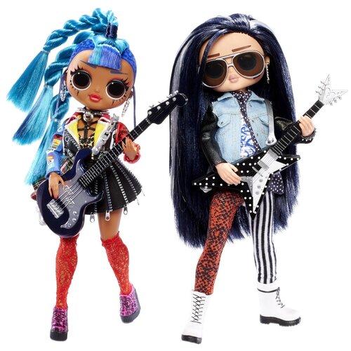 фото Игровой набор lol surpise remix omg 2-pack punk grrrl и rocker boi, 24 см, 567288 mga entertainment