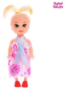 Фото Happy Valley Кукла малышка «Ксюша» в платье, микс