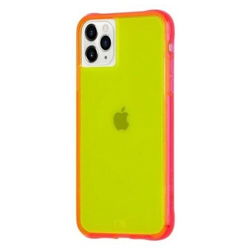 фото Накладка case-mate tough neon для iphone 11 pro желтый cm039334