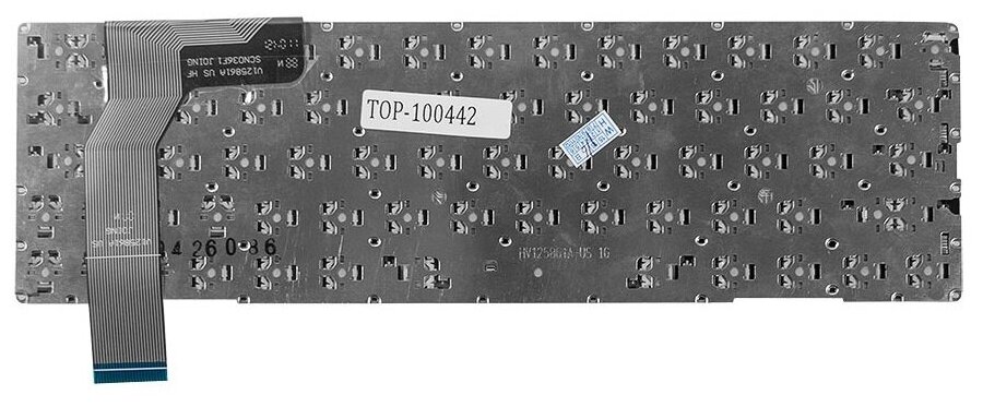 Клавиатура для ноутбука Asus Eee Pad SL101 Series Плоский Enter Серая без рамки PN V125862AK1