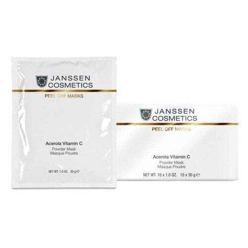 фото Janssen peeling and peel off masks acerola vitamin c mask - розовая моделирующая маска с ацеролой и витамином с, 30гр janssen cosmetics