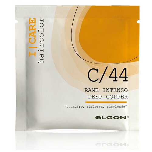Крем-кондиционер окрашивающий Elgon ICare С/44 Deep Copper – Интенсивно медный, 25 мл