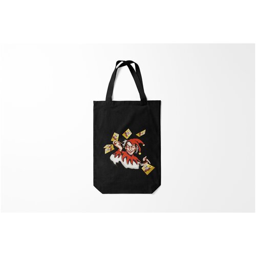 фото Сумка-шоппер / 31х42 см / рок / король и шут joker kj burnettie