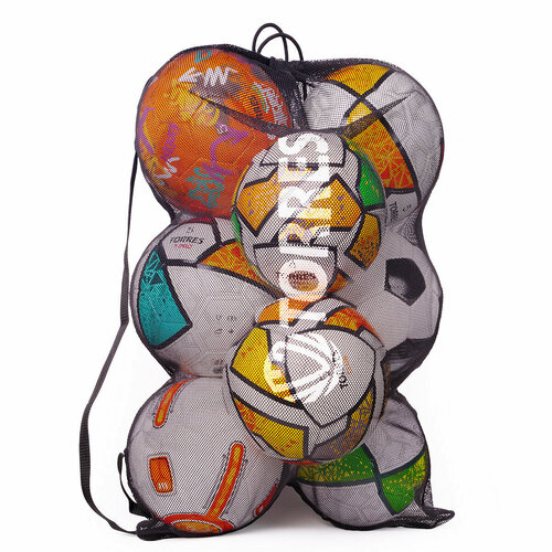 Сетка для мячей Torres Fs102301 10 мячей сумка баул на 15 футбольных мячей torres арт ss11069
