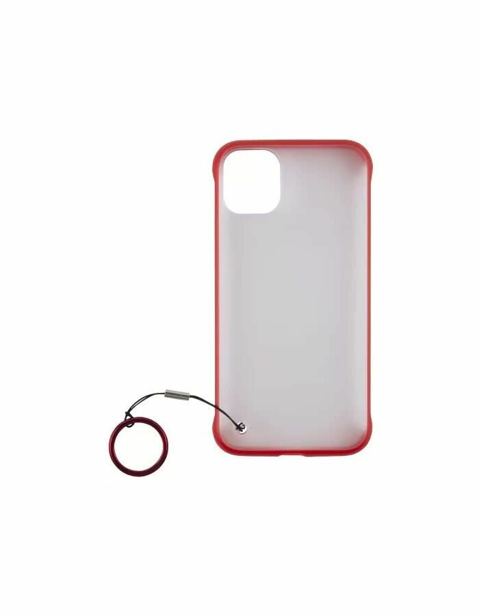 Чехол защитный Red Line Oslo для iPhone 11 Pro Max (6.5") (красный) с кольцом УТ000018438 - фото №11