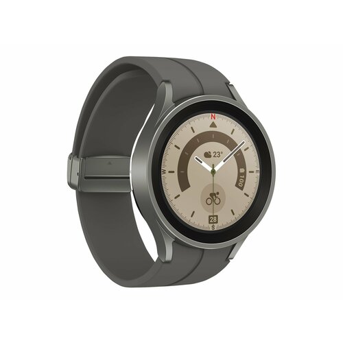 умные часы samsung galaxy watch5 pro 45 мм серый Умные часы Samsung Galaxy Watch5 Pro Wi-Fi GPS, серый титан