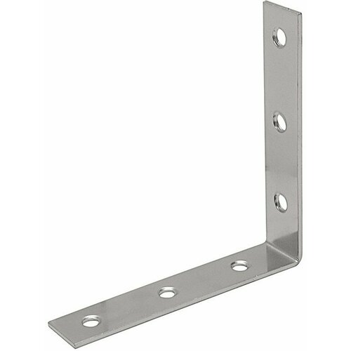 Уголок крепежный узкий 100х100х20 мм KW СПК, оцинкованная сталь