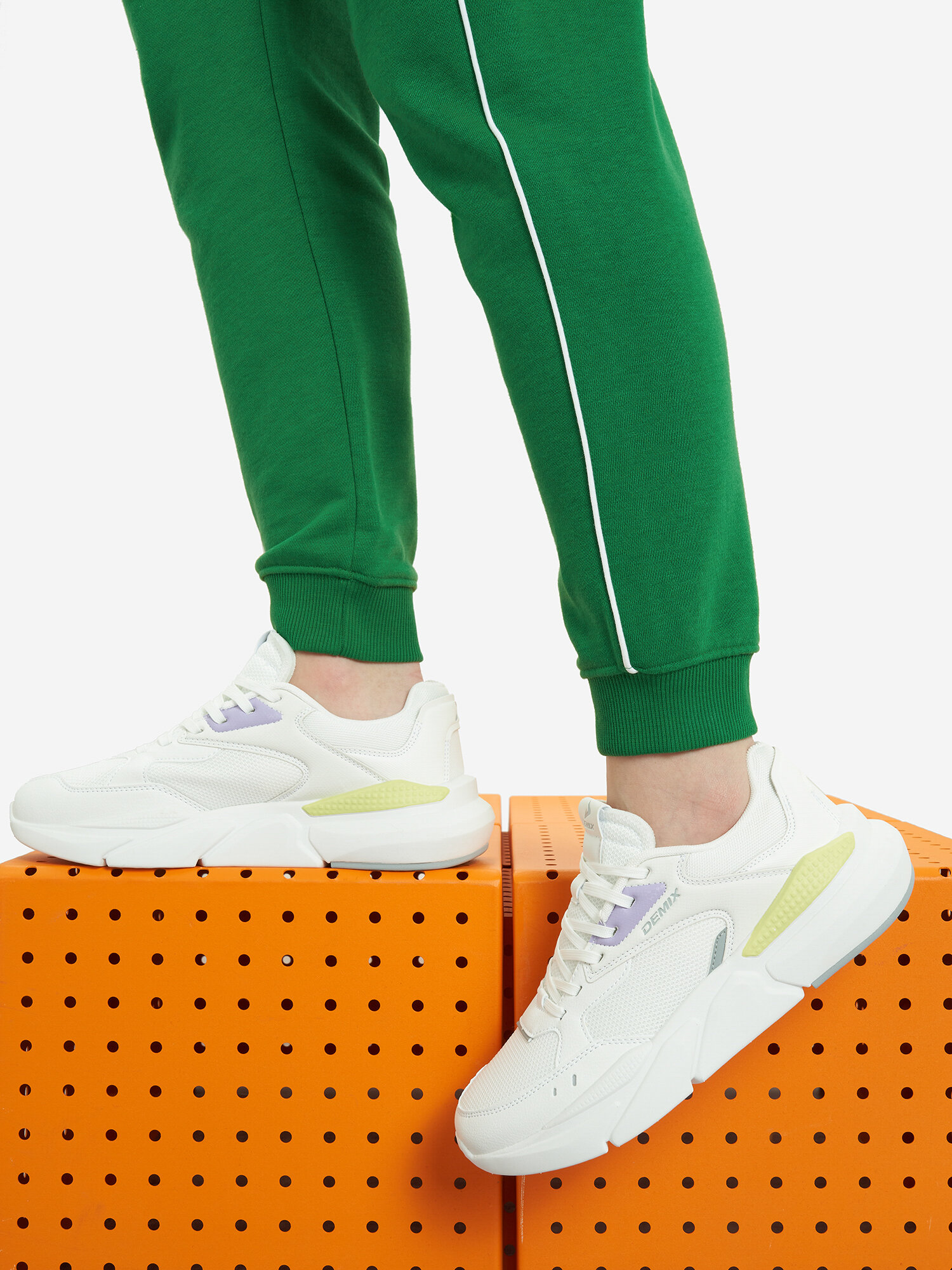 фото Кроссовки женские Demix Sprinter Verse Mesh Белый; RUS: 37, Ориг: 37