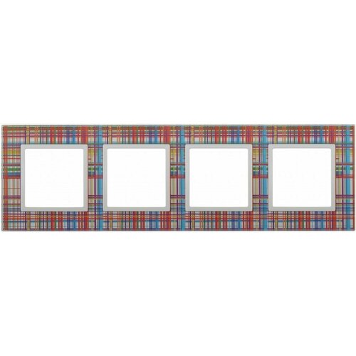 ЭРА 14-5104-00 Elegance Прозрачныйбел стекло рамка 4-ая Б0034523 10 шт 34790₽