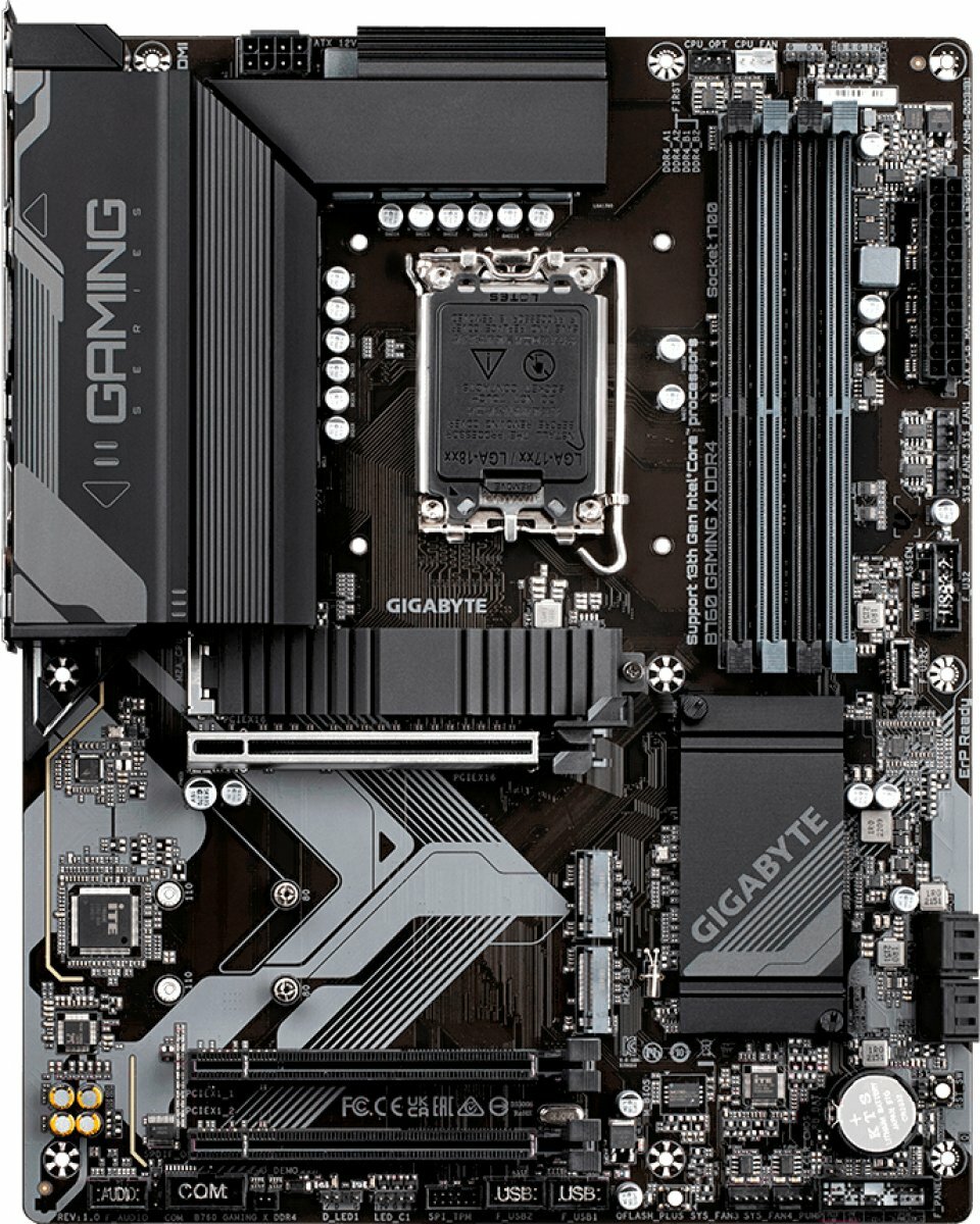 Материнская плата Gigabyte B760 GAMING X DDR4 (LGA1700, ATX)