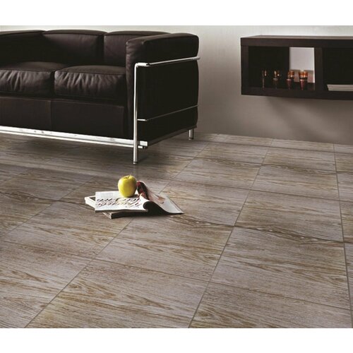 Керамическая плитка La Favola Loft Wood дерево коричневая 32,7х32,7 см