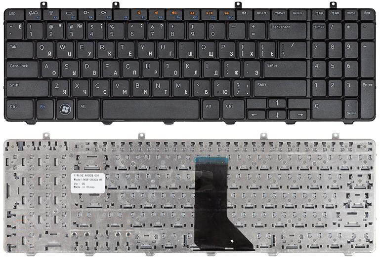 Клавиатура для Dell NSK-DR0SQ 0R черная