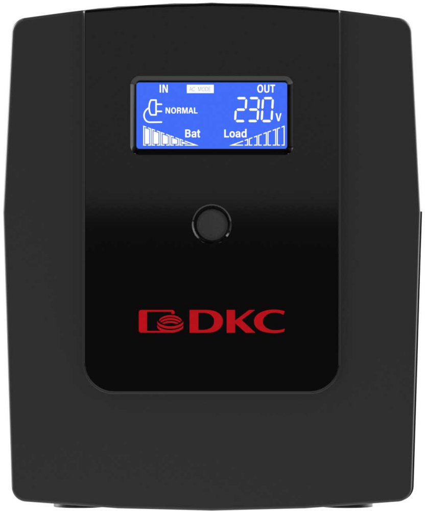 INFOLCD1200I ИБП Info LCD, 1200 ВА, IEC C13 (4), USB + RJ45 ДКС - фото №6