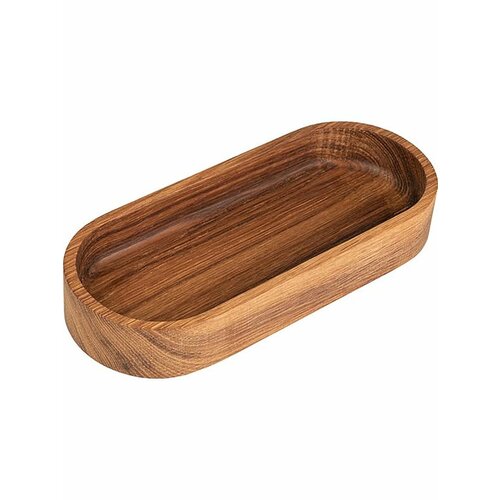 Подставка для столовых приборов 26х11х4 см, деревянный, дуб, PPwood, Q850O-00N