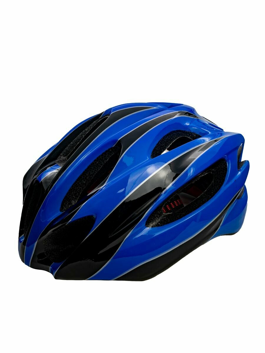 Велосипедный защитный шлем FSD-HL008 (in-mold) L (54-61 см) синий