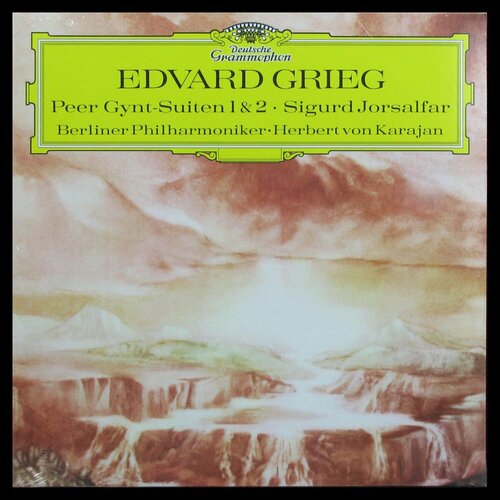 Виниловая пластинка Deutsche Grammophon Herbert von Karajan / Berliner Philharmoniker – Edvard Grieg: Peer Gynt-Suiten 1 & 2 / Sigurd Jorsalfar виниловая пластинка herbert von karajan grieg peer gynt suite no 1 suite no 2 sigurd jorsalfar 0028948372652