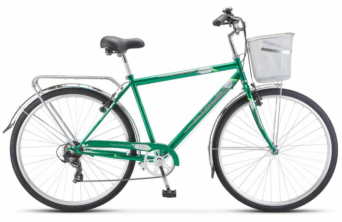 Велосипед Stels Navigator-350 V 28 Z010 рама 20 Зеленый