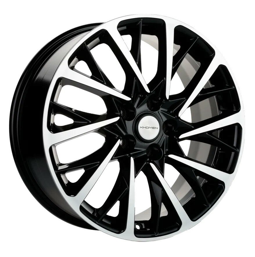 Диск 18 Khomen KHW1804 ZV Chery Tiggo 8/ 8 Pro 7.5*18 5*108 ET47 D60.1 BLACK-FP