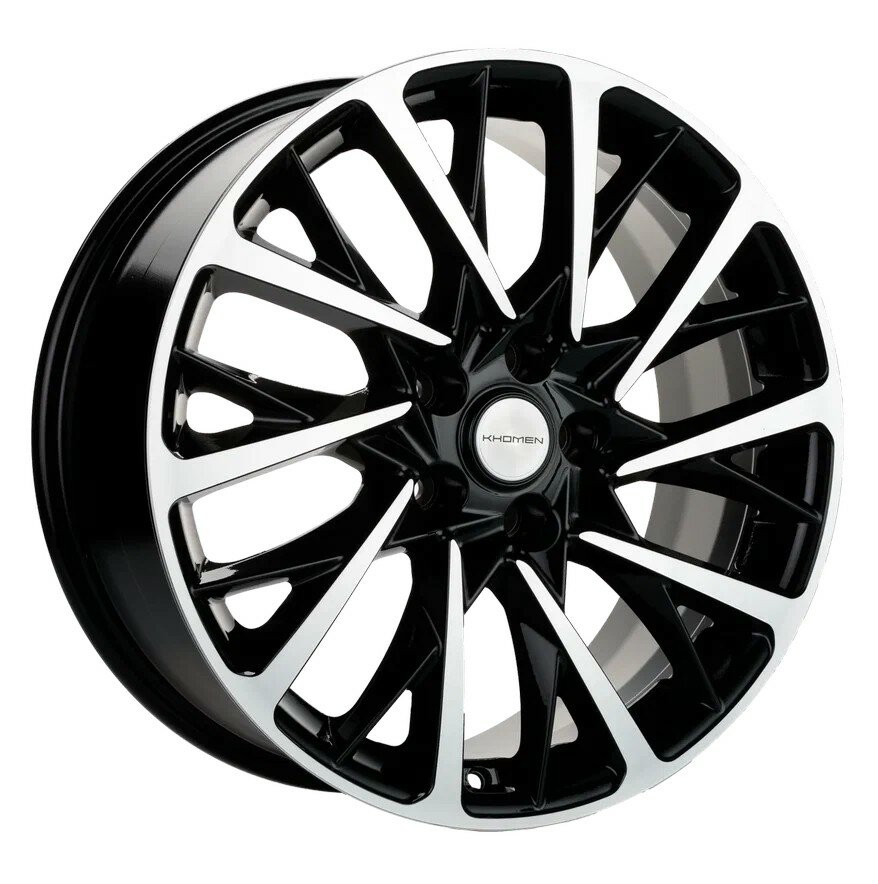 Диск Khomen KHW1804 18 ZV Audi 7.5*18 5*112 ET39 D66.6 BLACK-FP