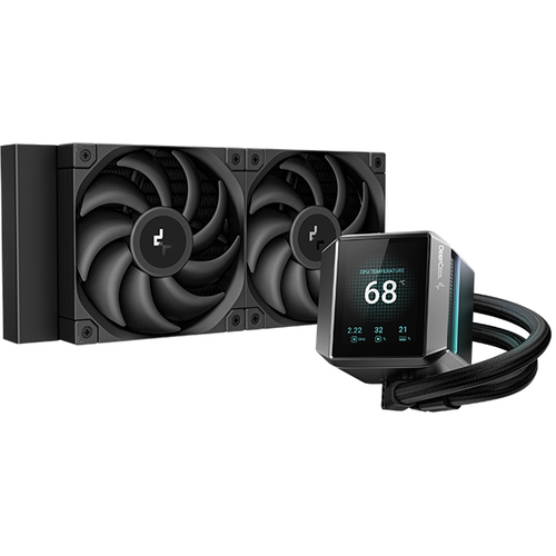 система жидкостного охлаждения deepcool ls520 se digital black Система жидкостного охлаждения DeepCool (MYSTIQUE 240)