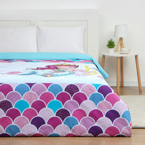 Пододеяльник Этель Really mermaid 143215 см 100 хлопок 5005₽
