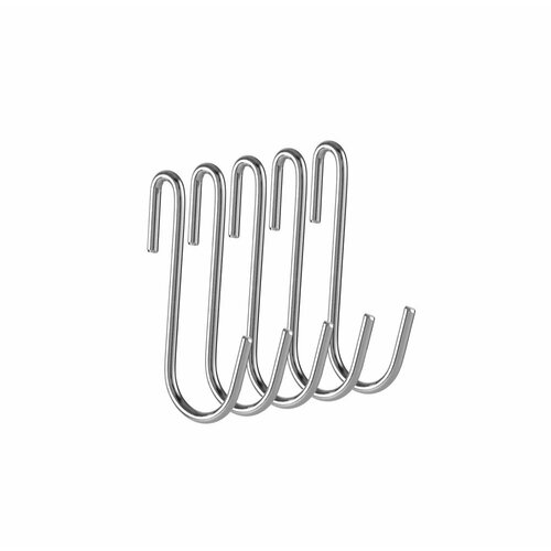 Крючок Spaceo для стеллажа сталь цвет хром 5 шт 1411₽