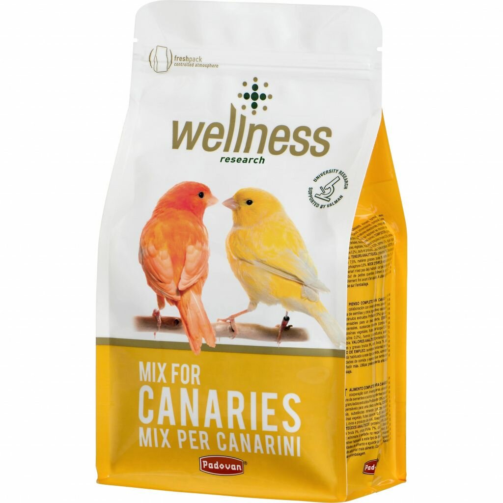 Корм для канареек Padovan Wellness MIX FOR CANARIES