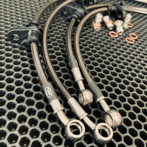 Toyota Camry V50 2011-2018 Комплект армированных тормозных шлангов