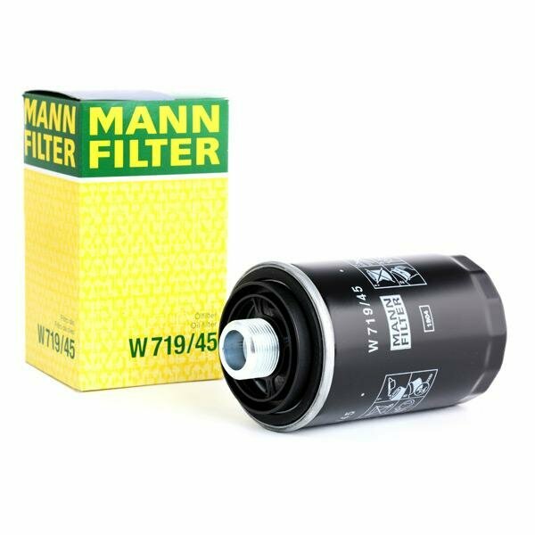 Фильтр масляный для Ауди Q5 2008-2012 год выпуска (Audi Q5) MANN-FILTER W 719/45