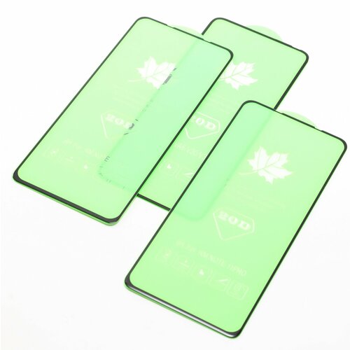 Защитное стекло с рамкой 3D олеофобное покрытие для Xiaomi Redmi Note 11 Mi 12LiteRealme 9 ProHonor 50 LiteNOVA6V30V30 PRO Черное Комплект 3 512₽