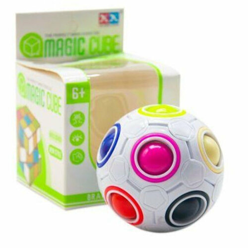 Развивающая игрушка головоломка антистресс орбо шар для детей диаметр 7 см 8867200537080 329₽