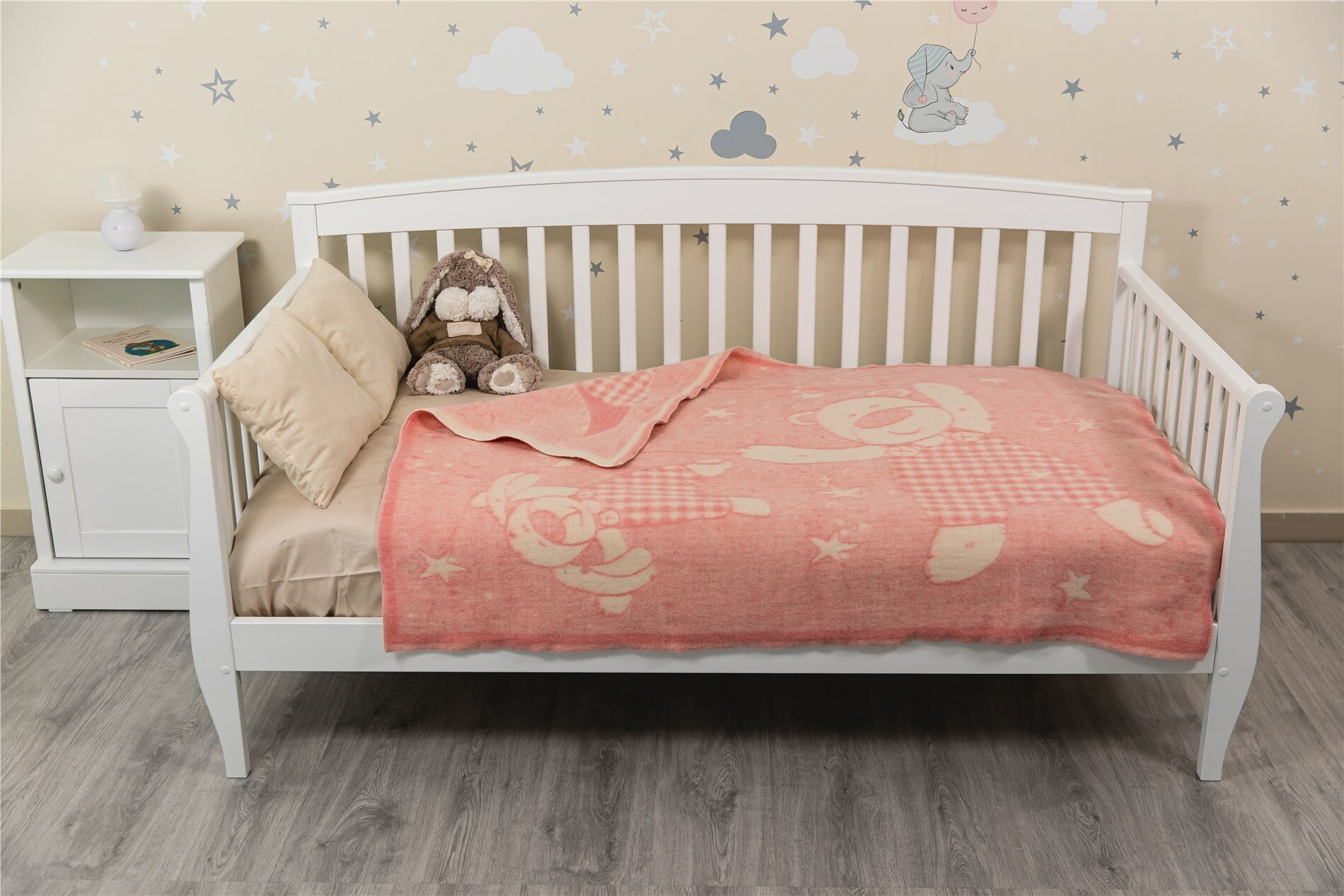 Детское одеяло Sweet Dreams Одеяло Мишка&Зайчик 100x140 см для ребенка
