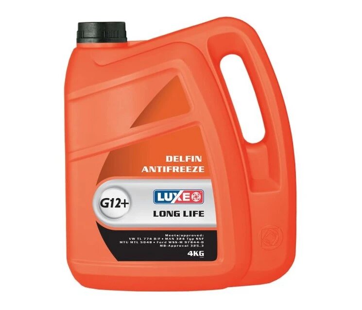 фото Антифриз Luxe Long Life G12+ красный -40°С 4 кг
