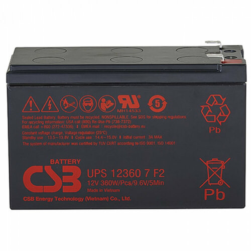 Аккумулятор для ИБП CSB UPS123607 аккумулятор csb gp12170 12v17ah